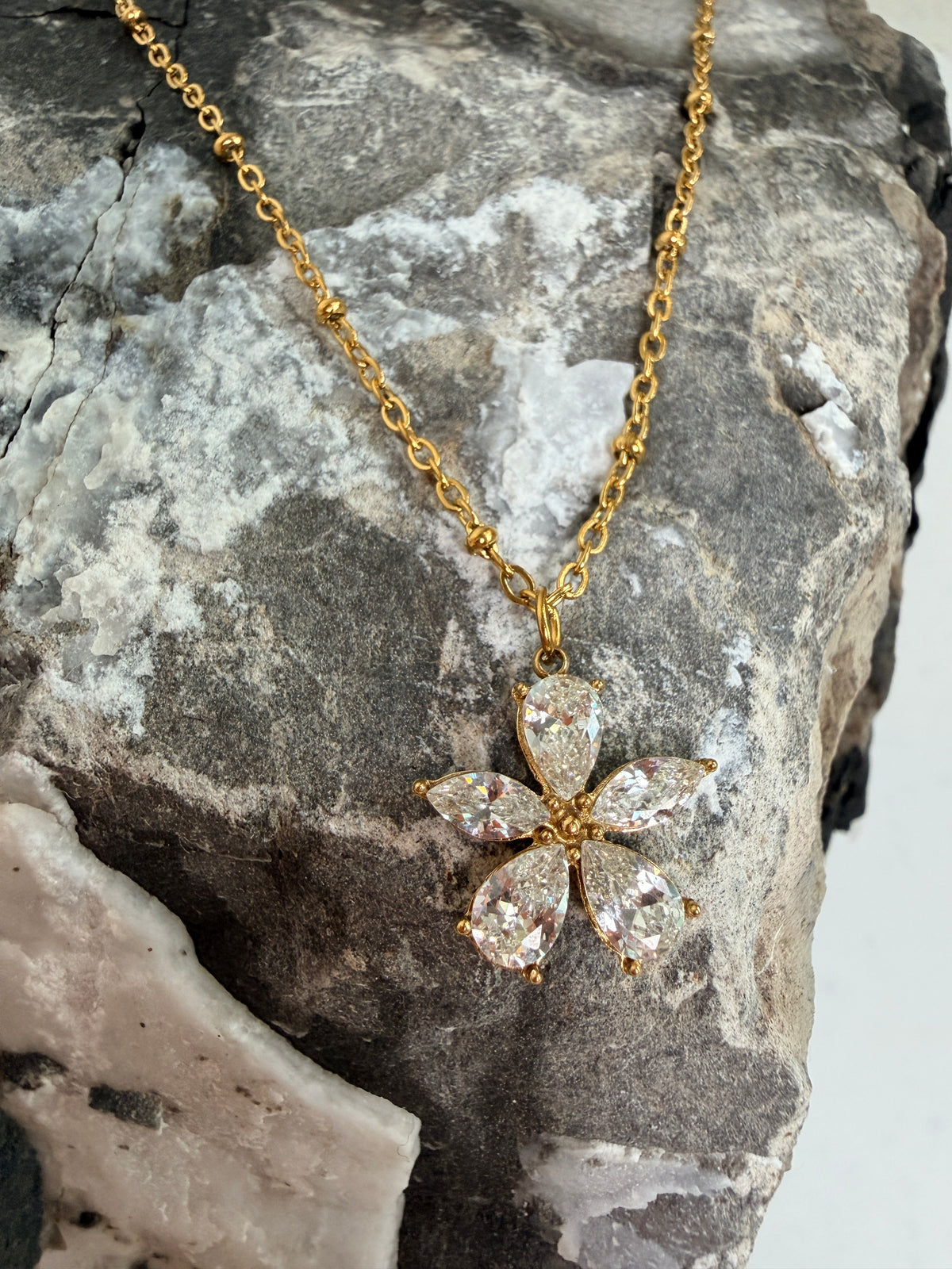 Crsytal Bloom Necklace