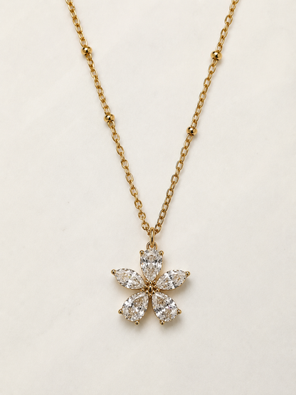 Crsytal Bloom Necklace
