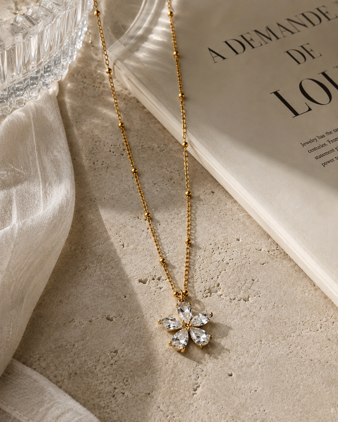 Crsytal Bloom Necklace