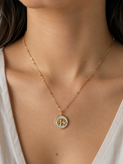 The Aurelia Bee Necklace