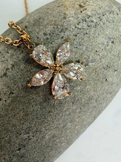 Crsytal Bloom Necklace