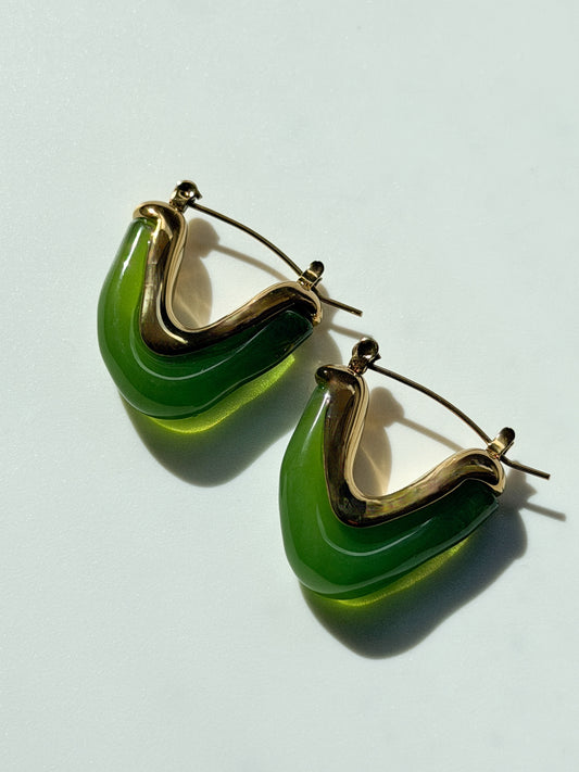 Jade V Hoops