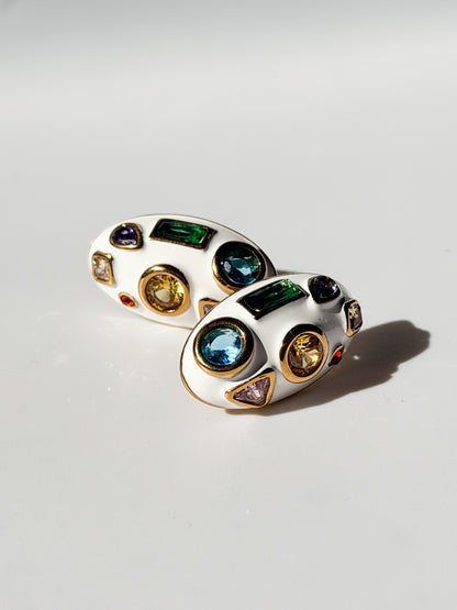 Mosaic Gem Earrings
