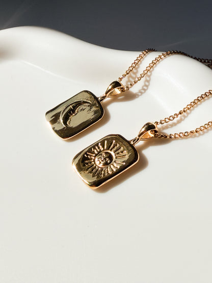 Sun Medallion Necklace